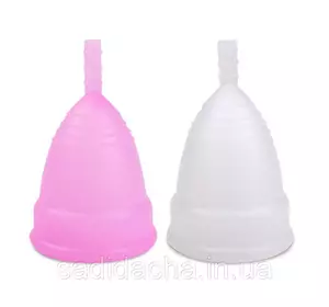 Менструальные чаши капы комплект (S и L) гипоаллергенны